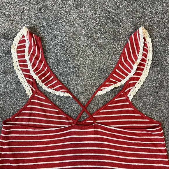 Sezane noemie top linen striped - Picture 8 of 11